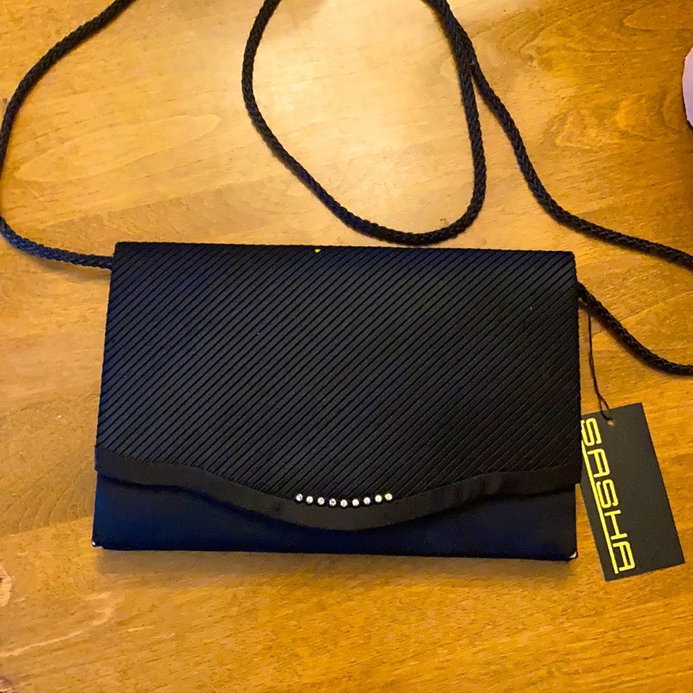 Sasha black handbag